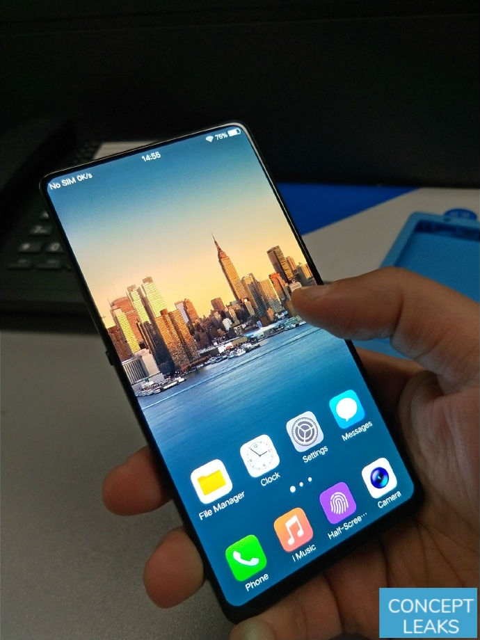 Vivo X30 với thiết kế gần như không viền Vivo X30 với thiết kế gần như không viền