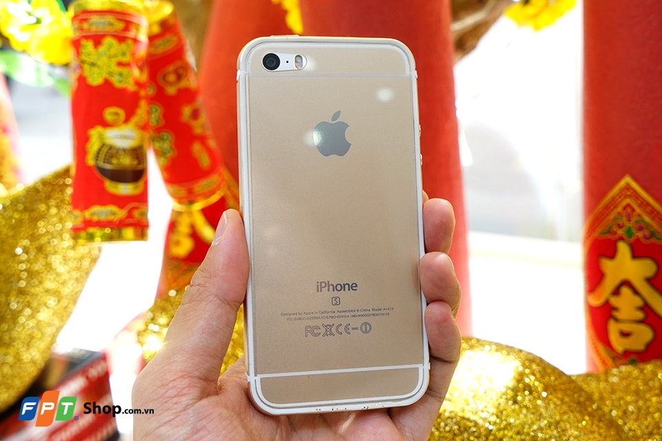 iPhone 5S ốp viền GOLD