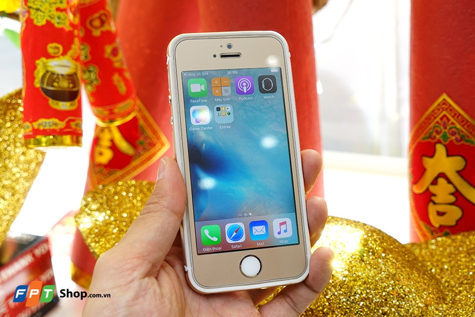 iPhone 5S ốp viền GOLD