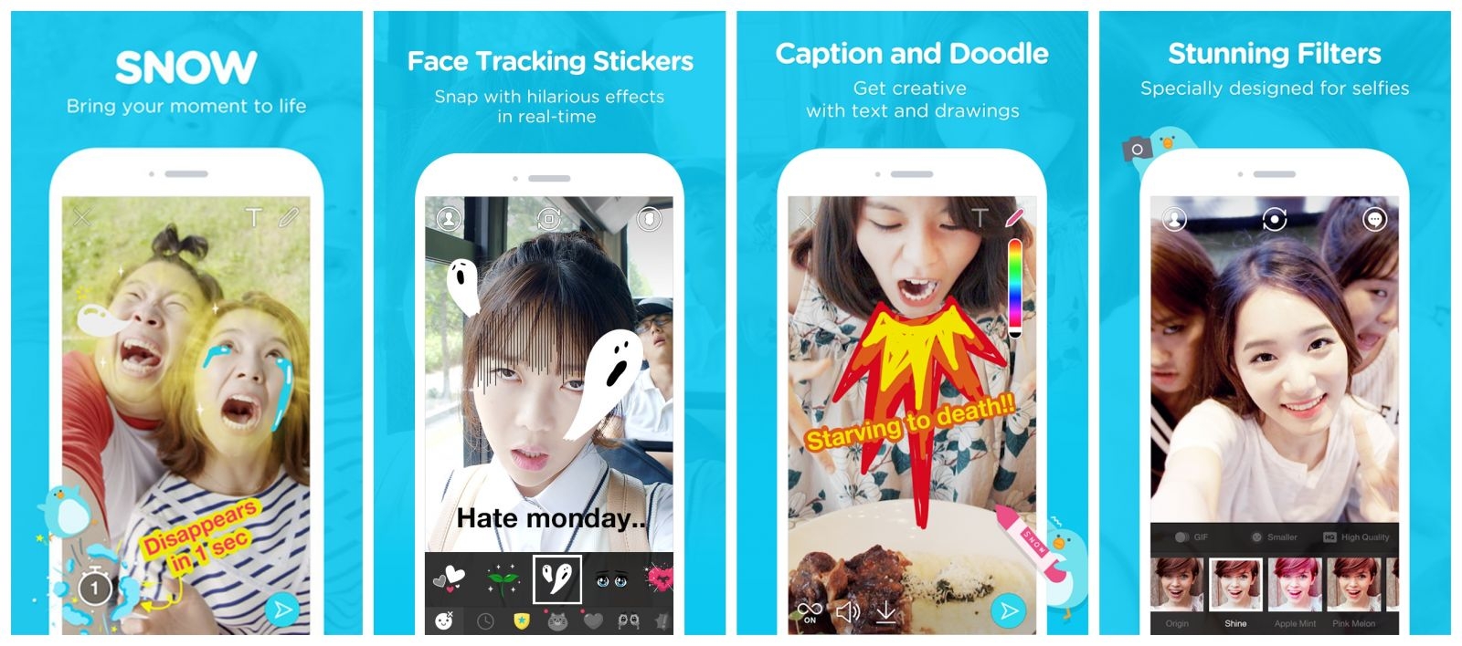 Snow: Bản sao Snapchat ở Hàn Quốc Snow: Bản sao Snapchat ở Hàn Quốc