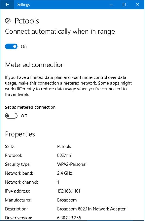 Wifi được nâng cấp trên Windows 10 Anniversary Update