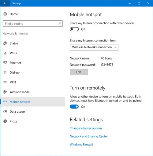 Wifi được nâng cấp trên Windows 10 Anniversary Update