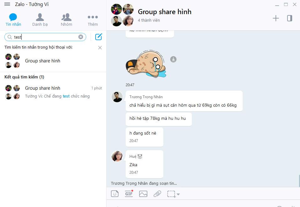 Những tính năng thú vị của phiên bản Zalo mới trên PC