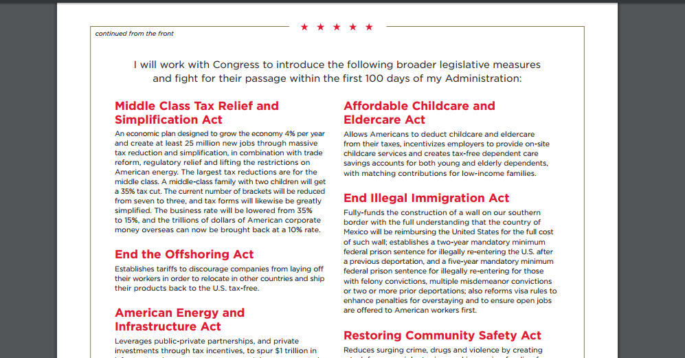 Donald Trump thay đổi nước Mỹ