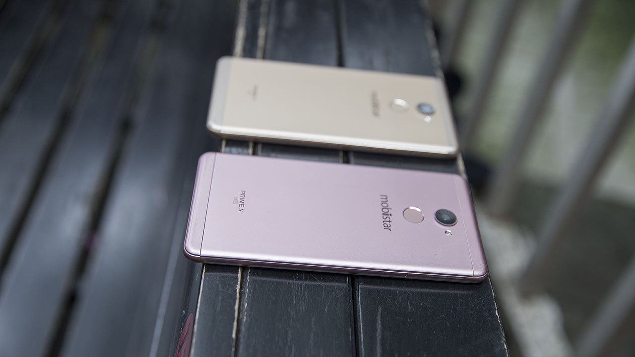 Mobiistar Prime X 2017: Thiết kế nhôm nguyên khối sang trọng.