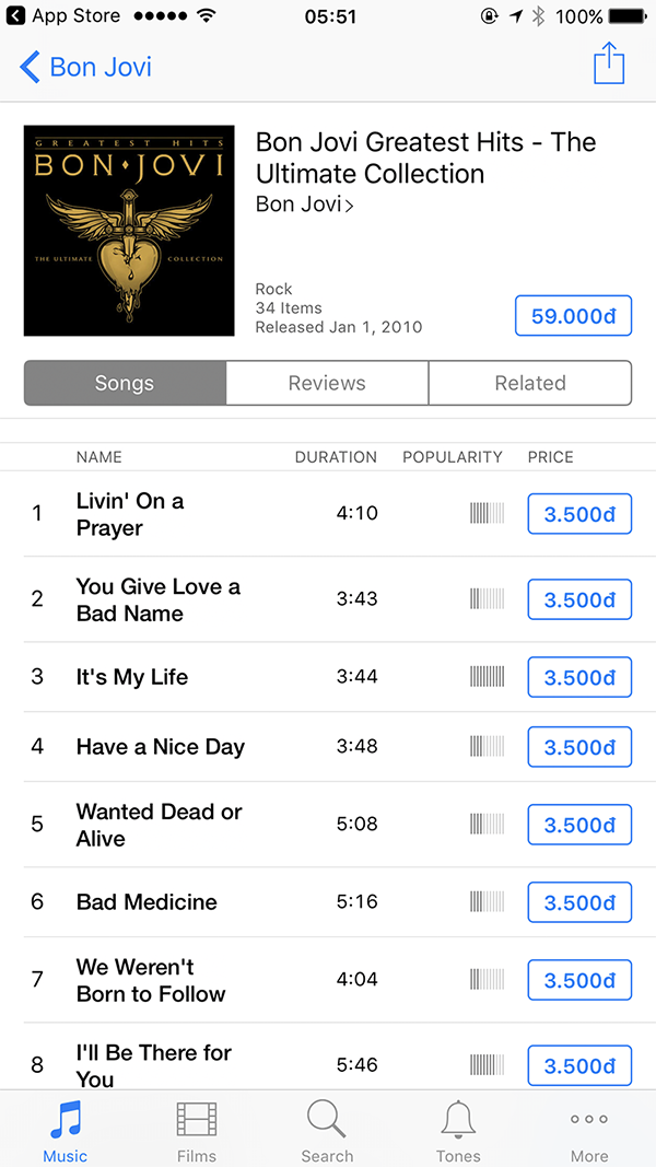App Store chuyển giá mua ứng dụng thành tiền Việt
