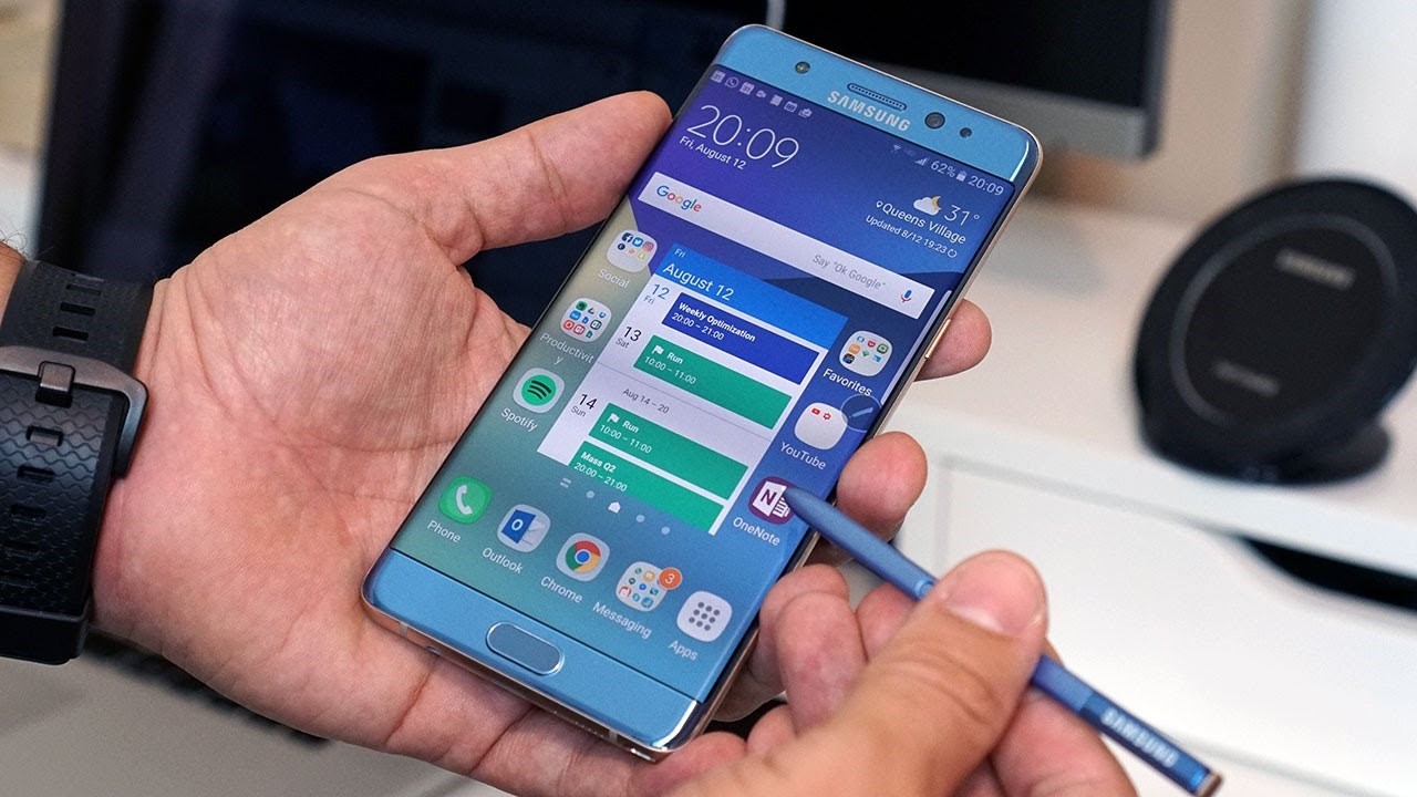 Bản cập nhật làm vô hiệu hóa Note 7