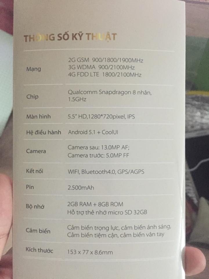 Coolpad Shine chính thức ra mắt tại thị trường Việt Nam