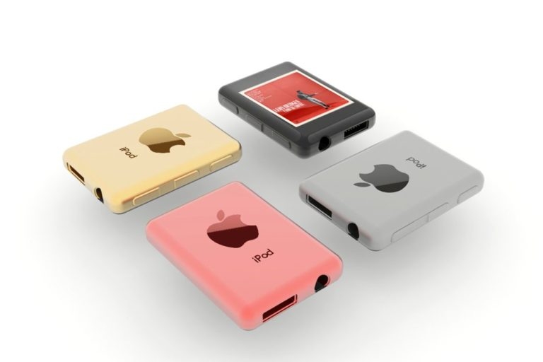 ý tưởng iPod nano vàng hồng