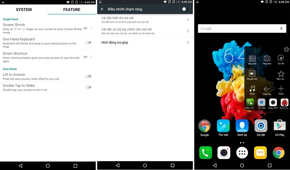 Đánh giá giao diện Lenovo Phab Plus