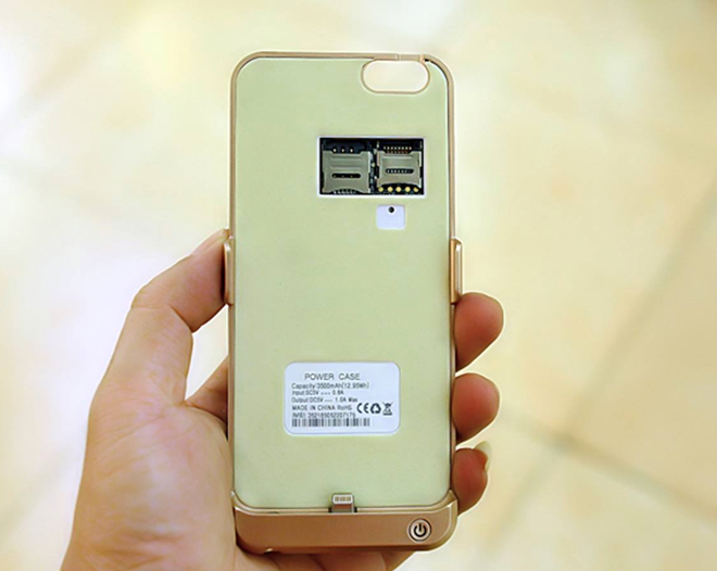 phụ kiện giúp iPhone có 2 SIM và thẻ nhớ