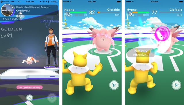 Hướng dẫn gia nhập team và thách đấu trong Pokemon GO