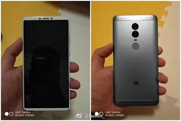 Xiaomi Redmi Note màn hình tràn cạnh 18:9 xuất hiện thực tế