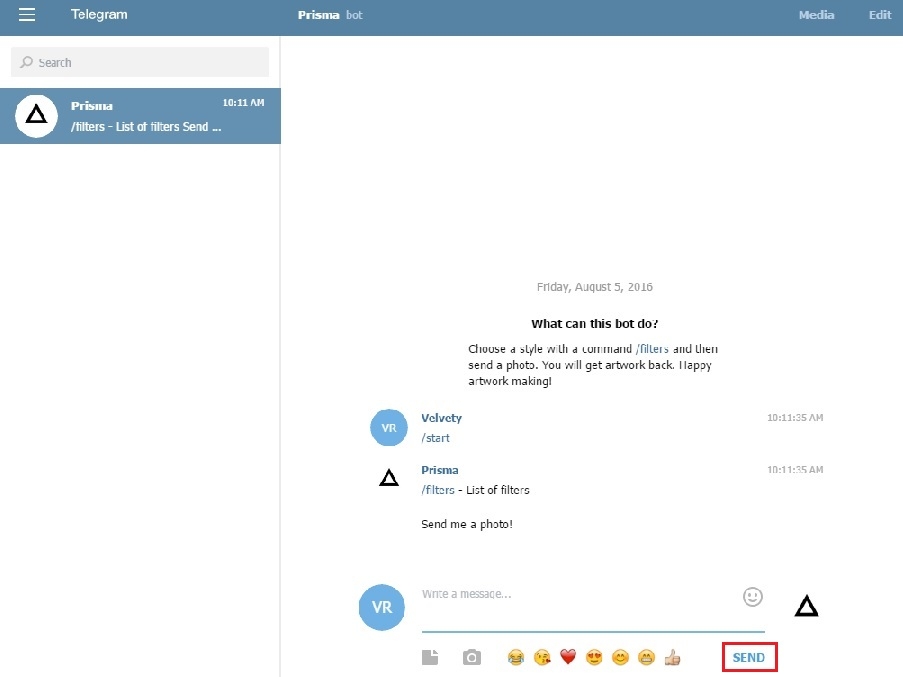 Hướng dẫn chỉnh sửa ảnh bằng Prisma ngay trên máy tính
