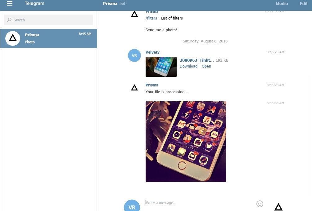 Hướng dẫn chỉnh sửa ảnh bằng Prisma ngay trên máy tính