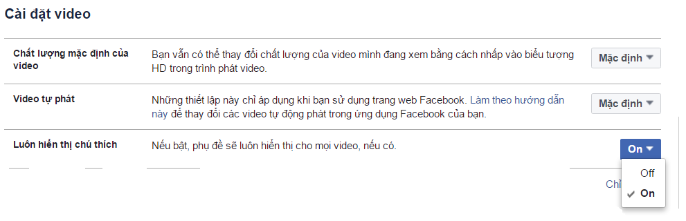 Cách tạo phụ đề video trên facebook