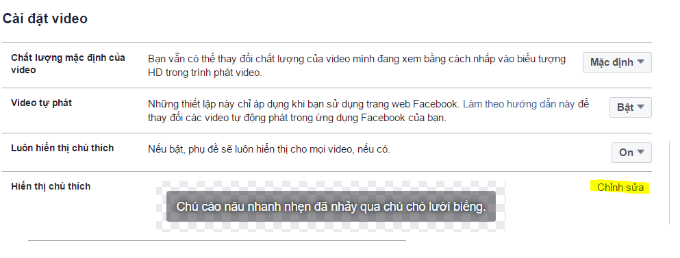Cách tạo phụ đề video trên facebook