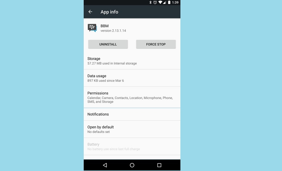 Xoá ứng dụng không dùng đến