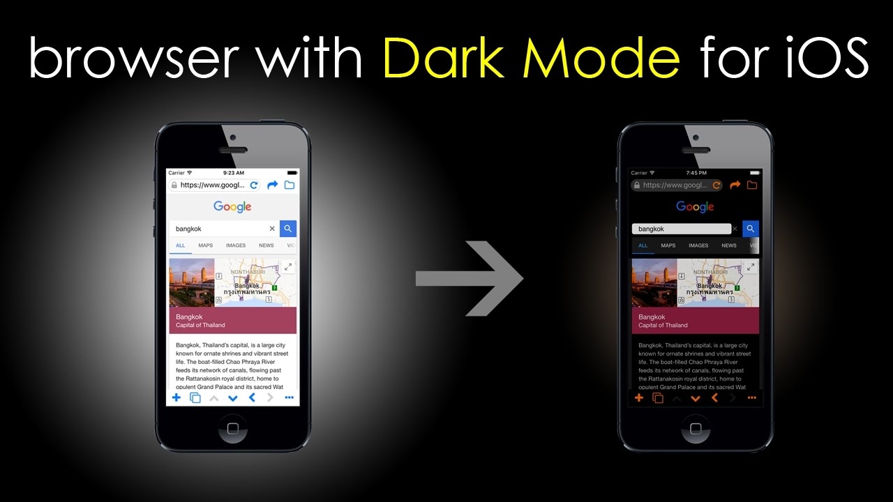 Dark Night Browser