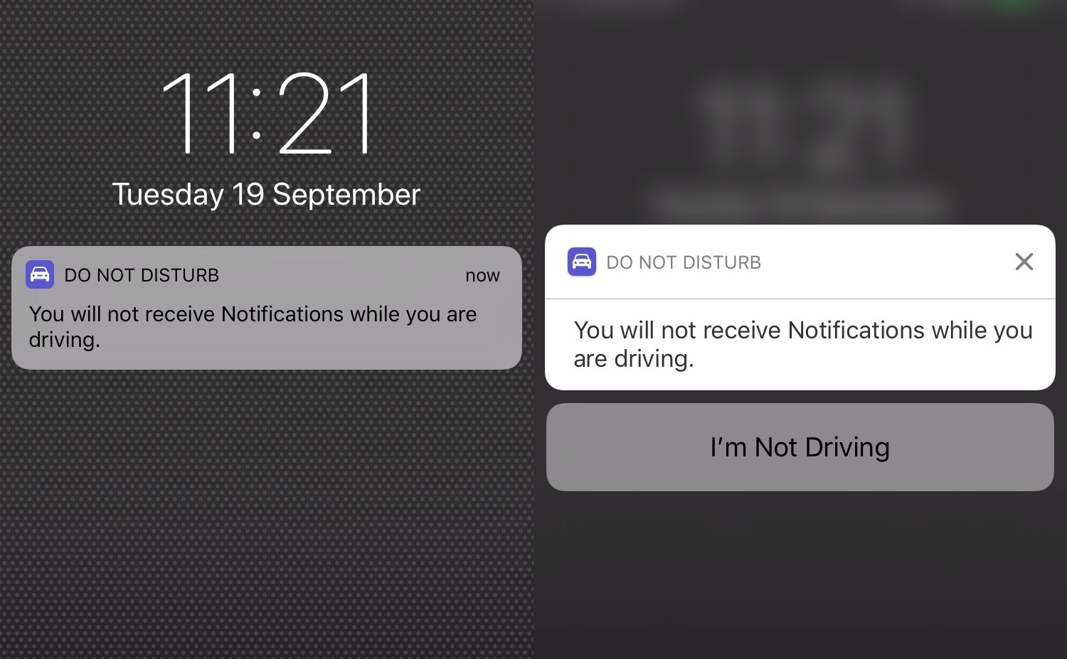 Tính năng mới giúp bạn không nhắn tin khi đang lái xe.