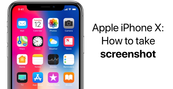 Chụp ảnh màn hình iPhone X