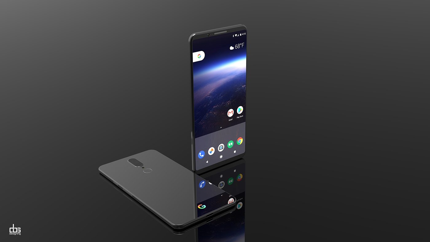 Màn hình Pixel 2 XL sẽ có một tỉ lệ thiết kế hoàn toàn mới