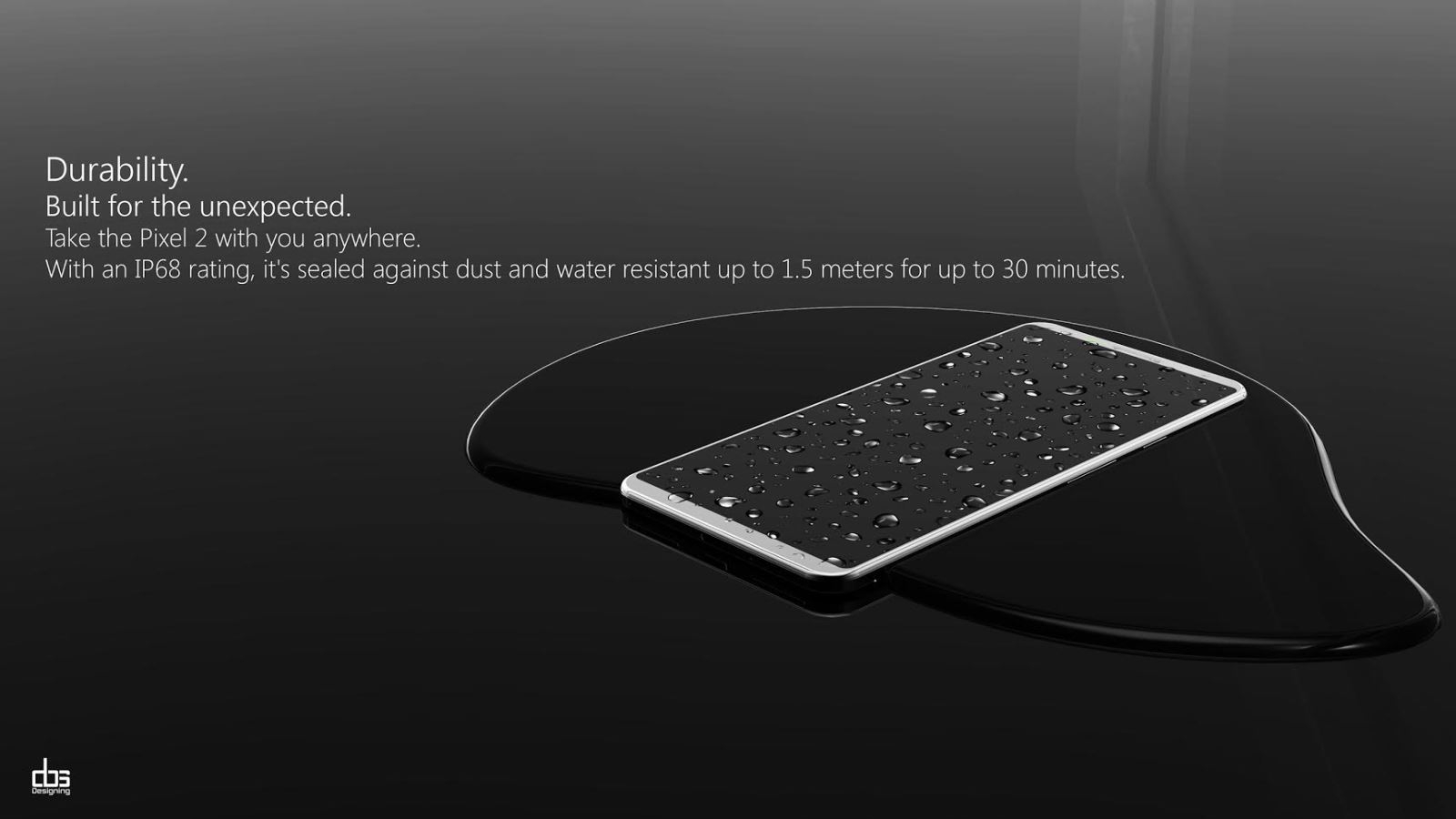 2 mẫu sản phẩm của Pixel 2 sẽ tích hợp khả năng chống nước.