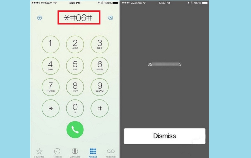 Thông tin IMEI 1
