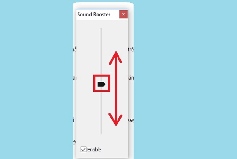 Sử dụng Sound Booster Sử dụng Sound Booster