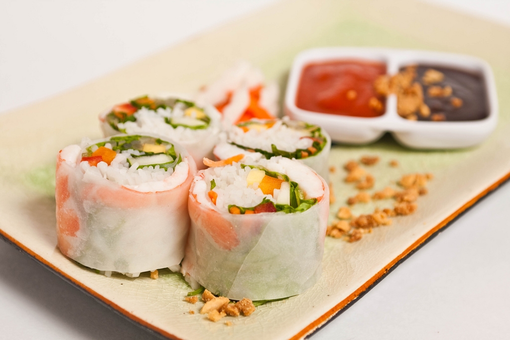 Chụp cận cảnh những điểm nhấn trong món ăn Chụp cận cảnh những điểm nhấn trong món ăn