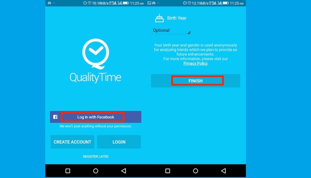 Hướng dẫn sử dụng QualityTime