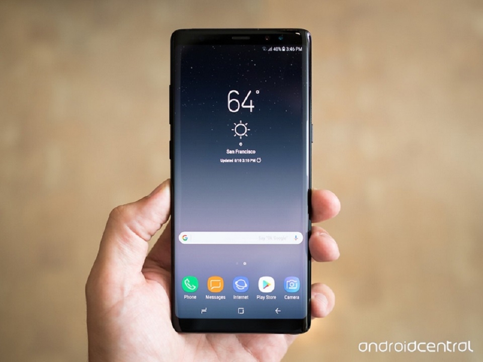 Màn hình Galaxy Note 8
