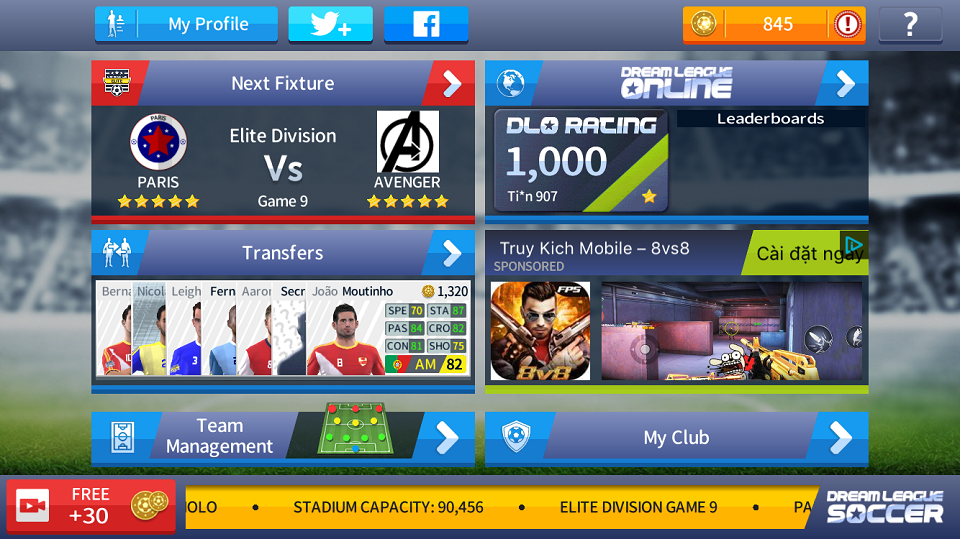 Đánh giá dream league soccer 2017