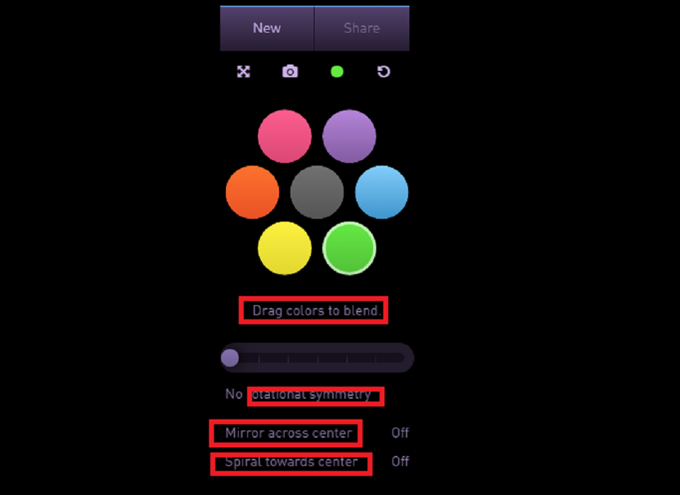 Tuỳ chỉnh các tuỳ chọn