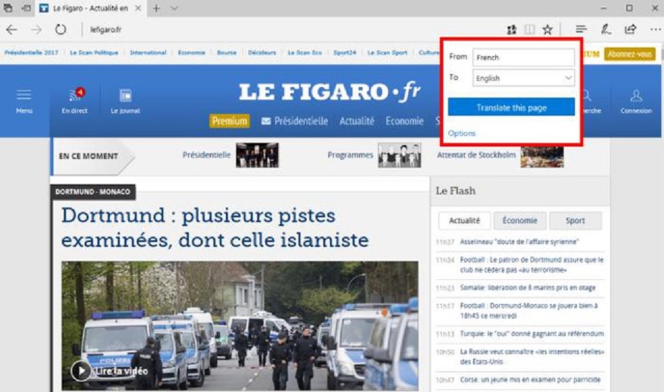 Dịch trang web Dịch trang web
