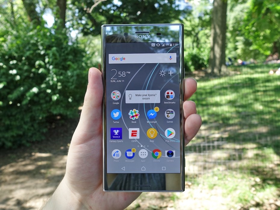 Màn hình 4K của Sony Xperia XZ Premium