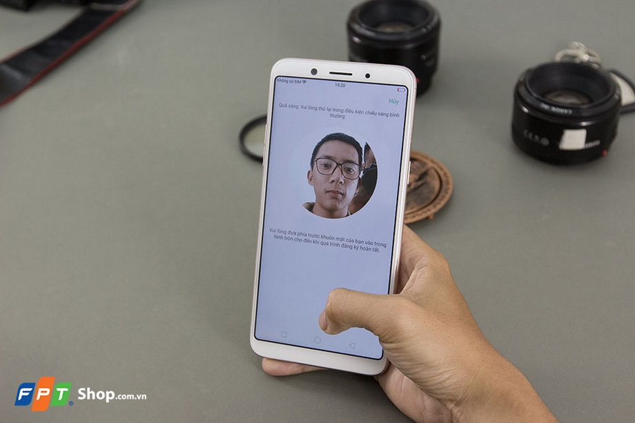 Trải nghiệm nhanh tính năng nhận diện khuôn mặt OPPO F5