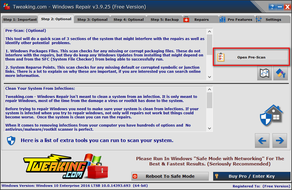 Sử dụng Windows Repair Tool để sửa lỗi trên Windows - Ảnh 3 Sử dụng Windows Repair Tool để sửa lỗi trên Windows - Ảnh 3