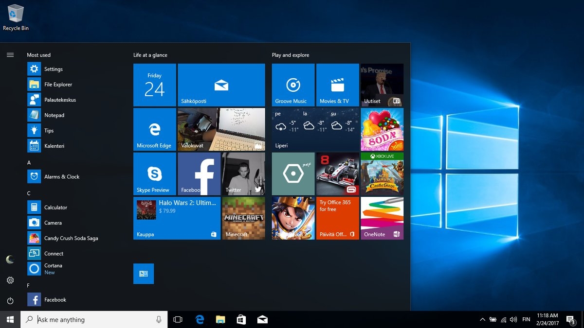 Tải về và trải nghiệm Windows 10 Build 15042 - Ảnh 5 Tải về và trải nghiệm Windows 10 Build 15042 - Ảnh 5