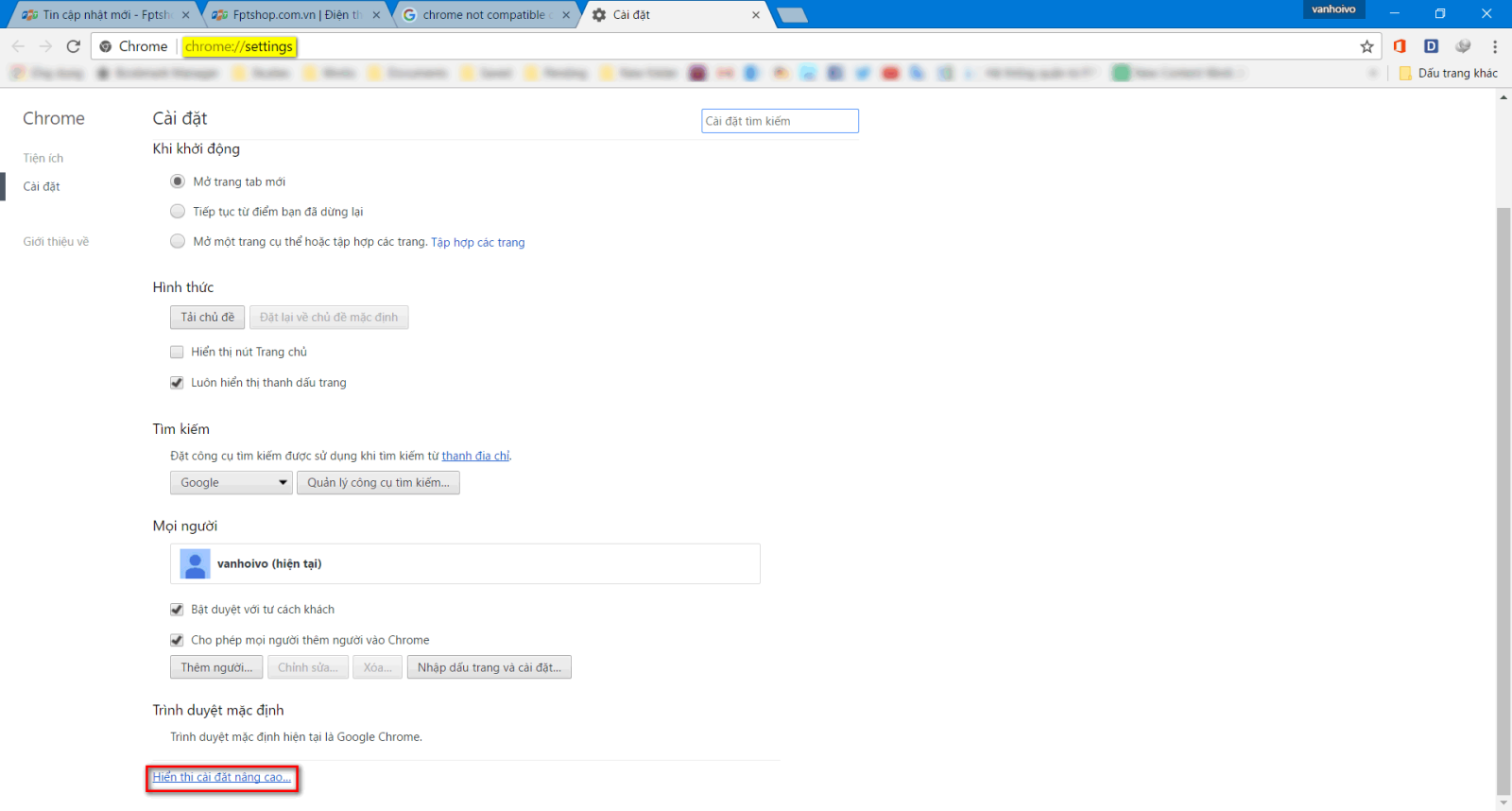 Sửa lỗi Chrome, Cốc Cốc trên Creators Update - Ảnh 3