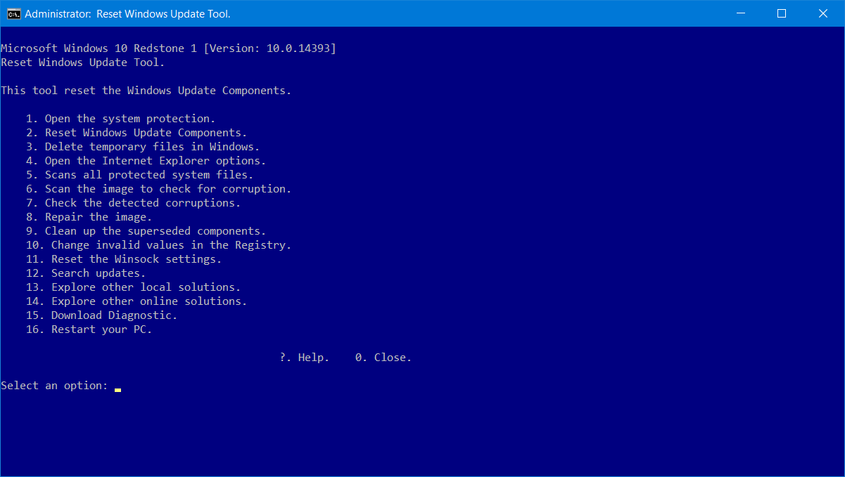 Công cụ giúp khắc phục lỗi Windows Update, dọn dẹp máy tính - Ảnh 3 Công cụ giúp khắc phục lỗi Windows Update, dọn dẹp máy tính - Ảnh 3