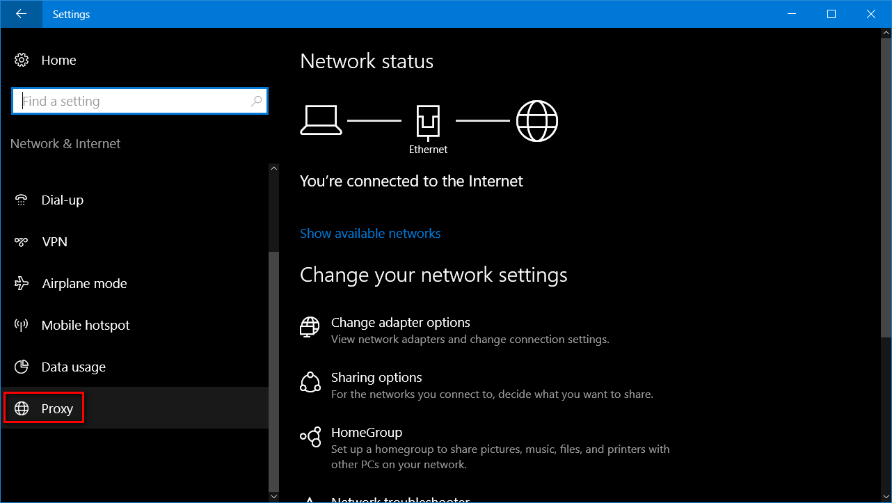 Huướng dẫn sử dụng tính năng Proxy trên Windows 10 - Ảnh 3 Huướng dẫn sử dụng tính năng Proxy trên Windows 10 - Ảnh 3