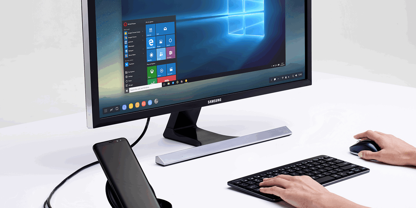 DeX Station của Samsung hỗ trợ Lumia 950 và 950 XL