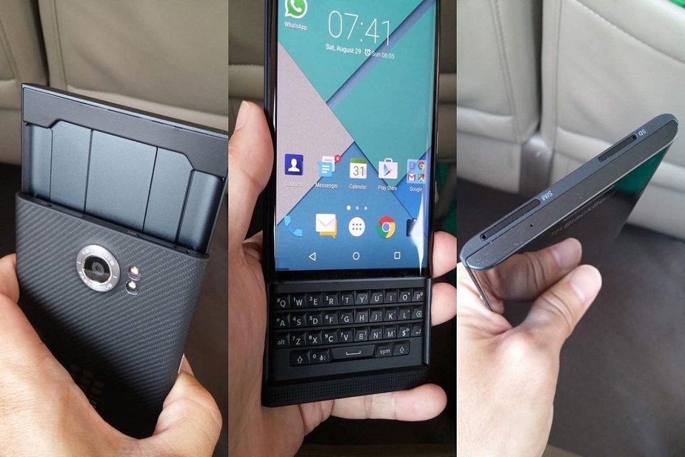 trên tay Blackberry Priv