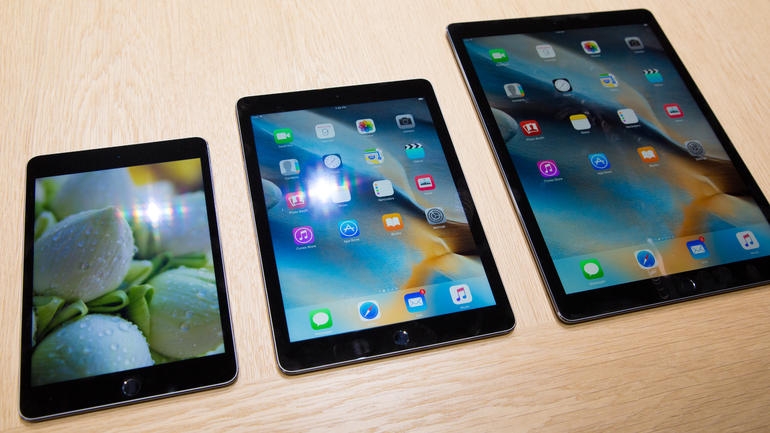 3 phiên bản iPad ra mắt vào năm nay