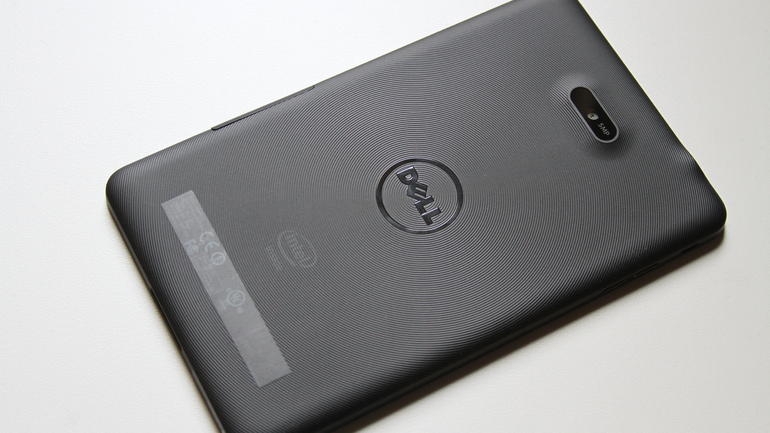 Dell Venue 7 có thiết kế ấn tượng với các đường vân nổi