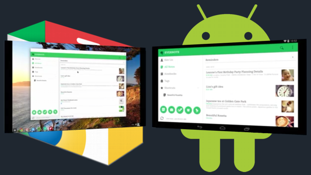 Google có ý định kết hợp Android và ChromeOS