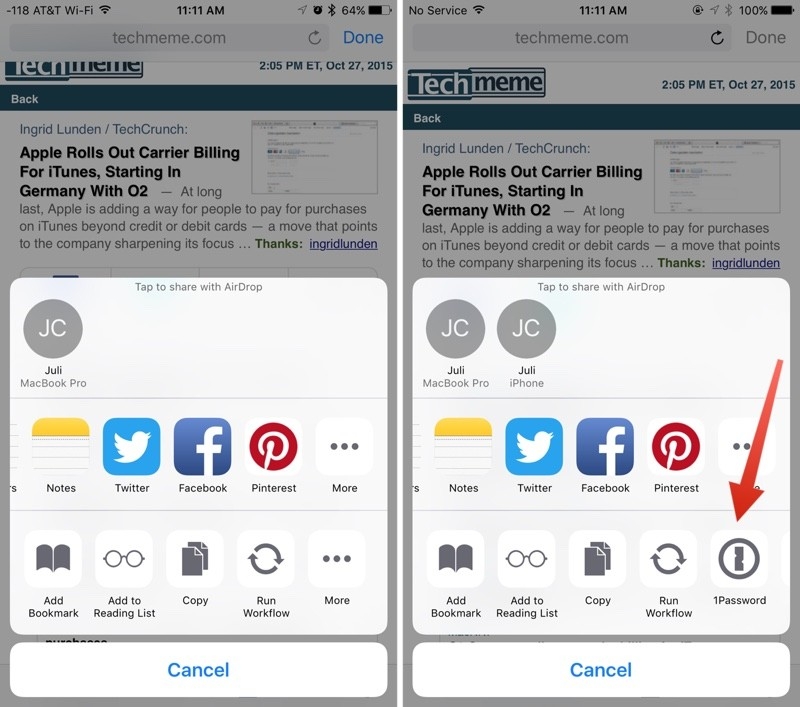 Một số thay đổi trong iOS 9.2