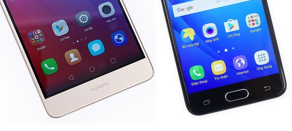 Samsung Galaxy J5 Prime và Huawei GR5