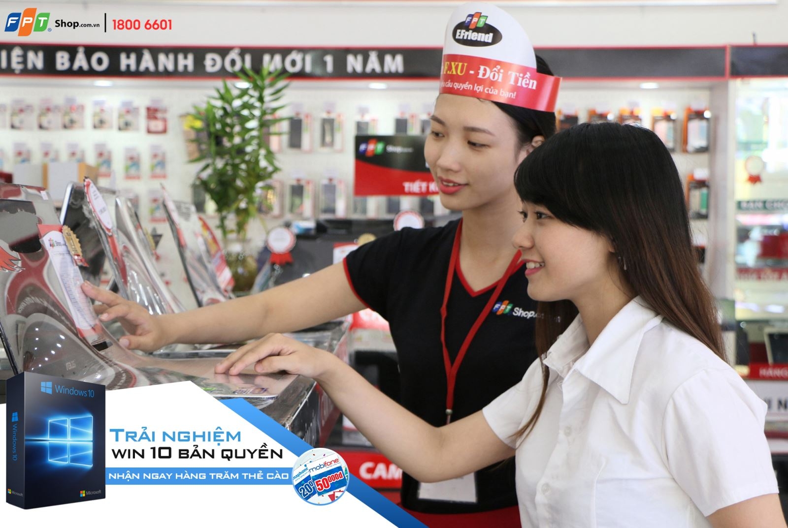 Live Demo Trải nghiệm Live Demo laptop, nhận hàng trăm thẻ cào giá trị từ FPT Shop